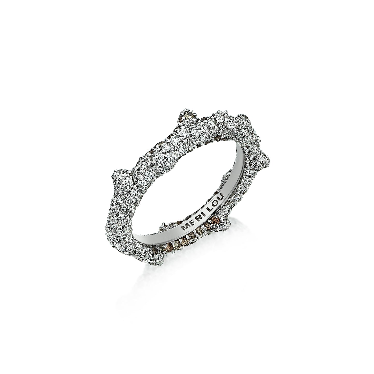 Cactus Diamond Ring