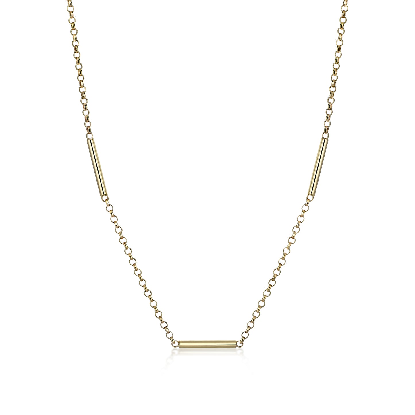 Space Bar Chain Necklace