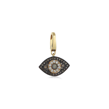 Evil Eye Diamond Charm