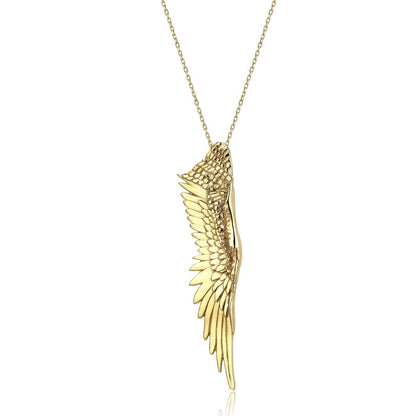 Angel Wing Pendant Necklace