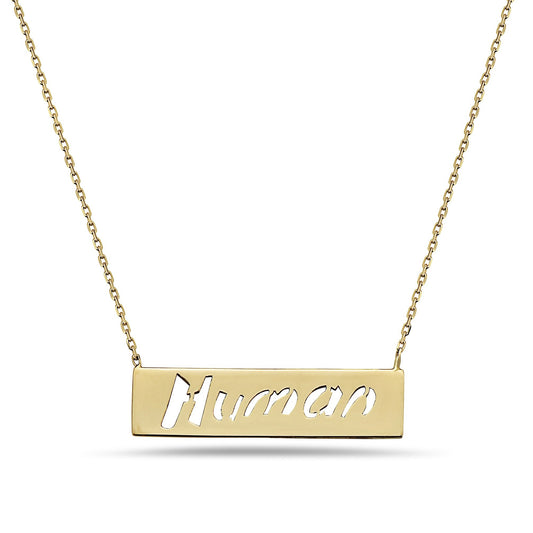 Human Bar Necklace