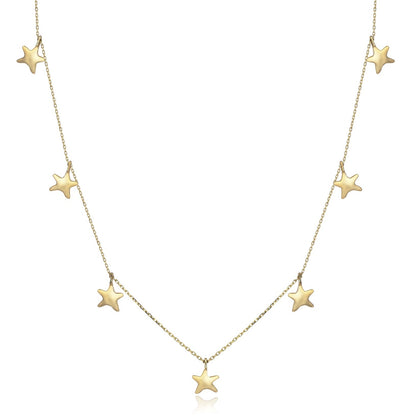 Seven Star Drop Necklace