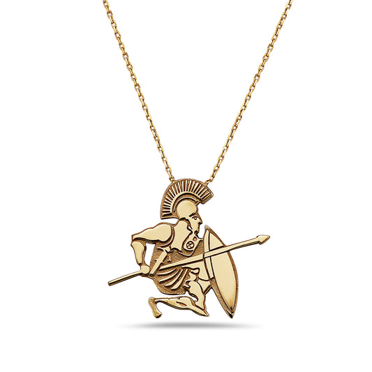 Warrior Pendant Necklace